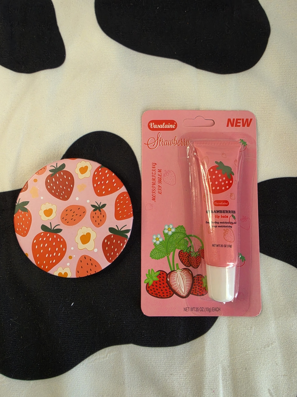 Strawberry Lip Balm - Pink